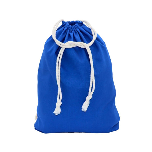Classic reusable fabric gift bags - Royal blue