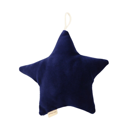 Star Ornament for the Christmas Tree - Blue Velvet