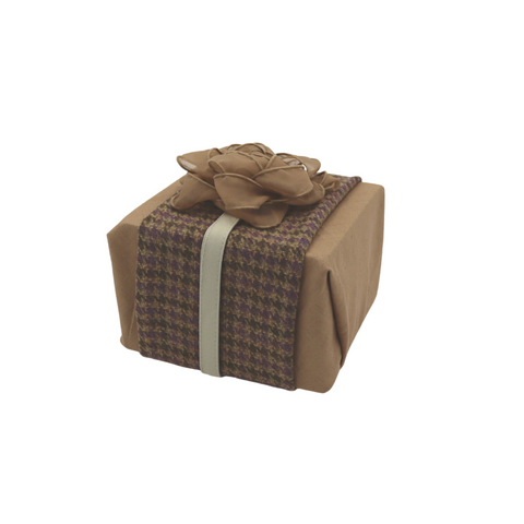 Salted Caramel - Vice-Versaᴷᴵᵀ - Reusable gift wrap made of recycled fabric